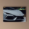 LED car poster
